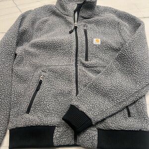 Carhartt Gray Fleece Women’s Zip-up